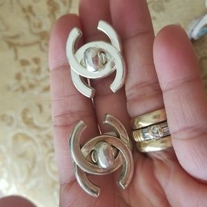 SOLD Chanel Vintage earrings big